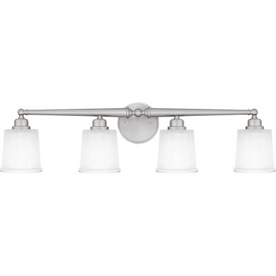 Quoizel Lighting Cecilia 4 - Light Vanity in  Brushed Nickel