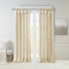 MAYEERTY 50x95" Twist Tab Lined Window Curtain Panel Champagne - 3 of 4