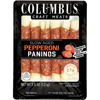 Columbus Pepperoni Panino - 3.9oz : Target