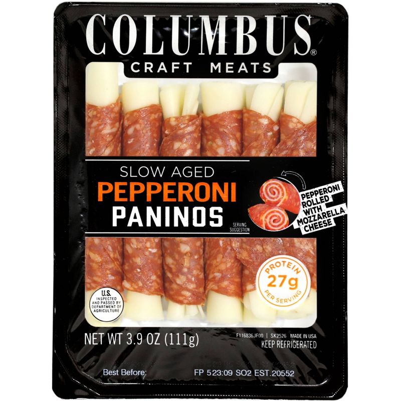 Columbus Pepperoni Panino - 3.9oz, 1 of 6