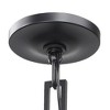 Crystorama Lighting Alston 1 - Light Chandelier in  Matte Black/White - 2 of 4