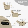 Set of 2 Ottfried Genuine Leather Power Recliner| ART OF LIVING DESIGNS - 3 of 4