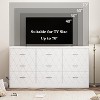 9 Drawer Dresser, 63'' Wooden Large Dresser with Power Outlet Wide Drawer, Modern Chest of Drawers for Closet, Storage Organizer Long - 3 of 4