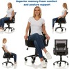 FOMI Extra Thick Coccyx Seat Cushion and Back Support Combo - image 2 of 4