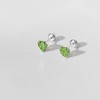 Girls' Tiny CZ Heart Screw Back 14k Gold Earrings - In Season Jewelry - 4 of 4