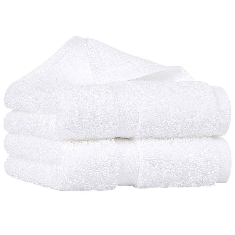 2 Pcs Cotton Absorbent Luxury Bath Towel Sets - PiccoCasa, 1 of 8