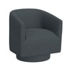 Blue Swivel Accent Chair - 2 of 4