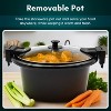 Elite Cuisine 8.5qt Stainless Steel Programmable Slow Cooker with Locking Lid - 3 of 4