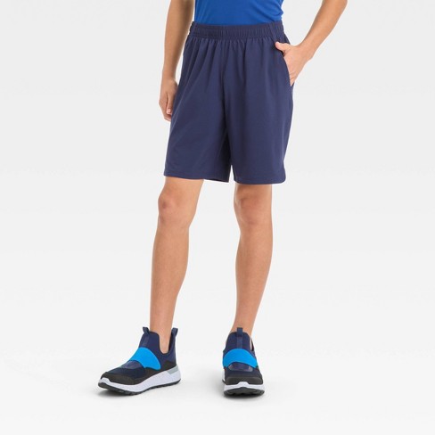 Boys' Woven Shorts - All In Motion™ Navy Blue XL