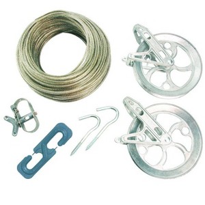 Ben-Mor Strata 150 ft. Galvanized Steel Clothesline Kit - 1 of 1