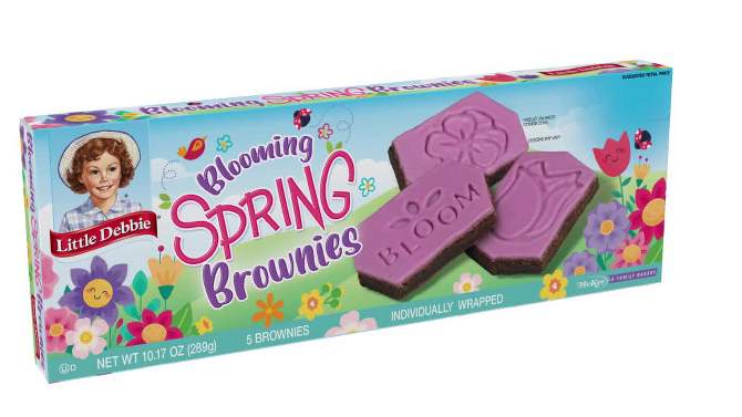 Little Debbie Blooming Spring Brownies - 10.7oz, 2 of 6, play video