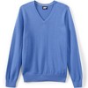Lands' End Men's Cotton Modal V-neck Sweater - 2 of 4