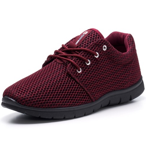 Burgundy on sale canvas shoes