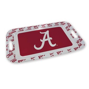 NCAA Alabama Crimson Tide Repeat Logo Party Serving Tray - 1 of 3