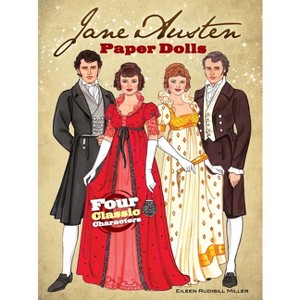Jane Austen Paper Dolls - by  Eileen Rudisill Miller (Paperback) - 1 of 1