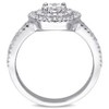 EVERLY JEWELRY | Sterling Silver 1/5 CT Diamond TW Engagement Ring - 4 of 4