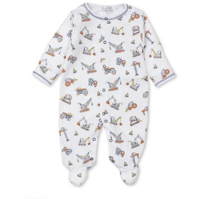 Boy's 's Dirt Diggers Print Footie - kissy kissy