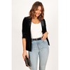 Petal and Pup Womens Vera Velvet Blazer - 3 of 4