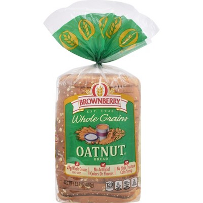 Brownberry Whole Grain Oat Nut Bread - 24oz : Target