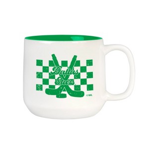 NHL Dallas Stars Hockey Sticks Inner Color Mug - 15oz: Ceramic Drinkware, Service for 1 - 1 of 1