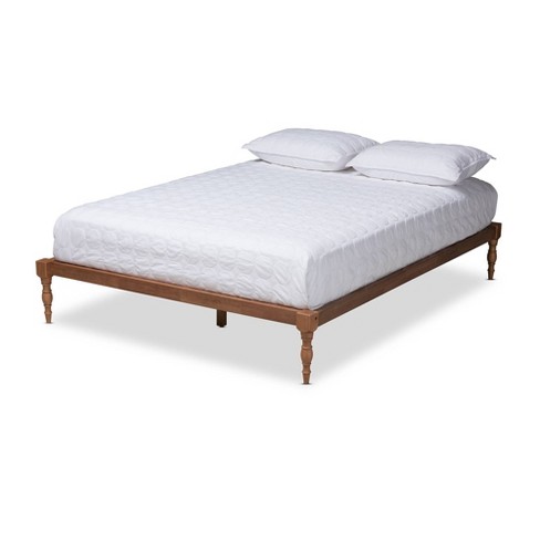 Target wooden bed deals frame