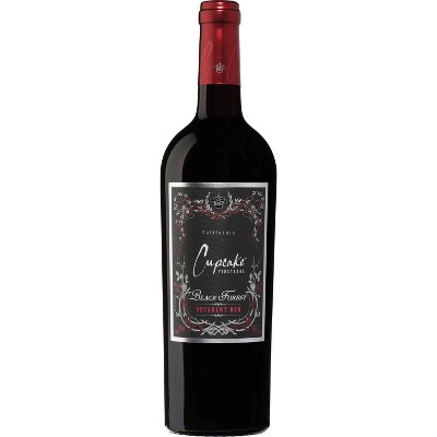 Cupcake Black Forest Decadent Red Blend Wine - 750ml Bottle