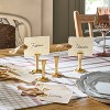 Brass Finish Place Card Holder 4ct - Hearth & Hand™ with Magnolia - 2 of 3
