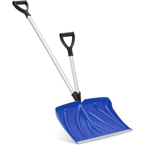 Ergonomically Designed Snow Shovel with Auxiliary Handle for Stability and Ease of Use, Suitable for Clearing Snow on Roads and in Gardens - 1 of 1