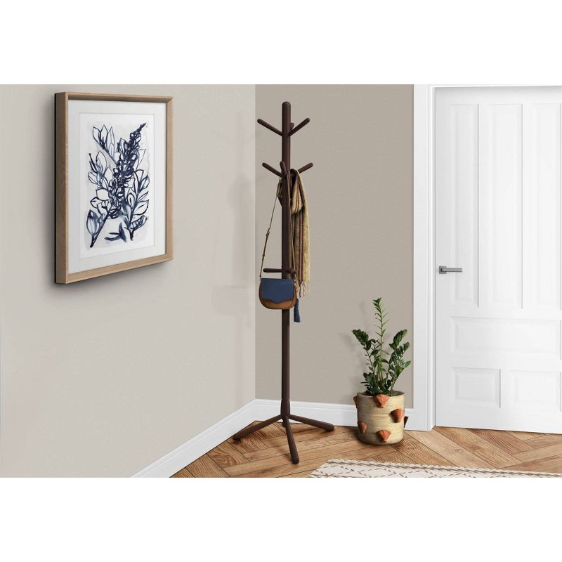 69" Contemporary Style Coat Rack - EveryRoom, 3 of 7