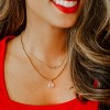 Gold Plated White Quartz Stone Pendant Necklace | ETHICGOODS - 3 of 4