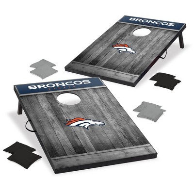 NFL Denver Broncos 2'x3' Cornhole Board - Gray