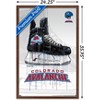 Trends International NHL Colorado Avalanche - Drip Skate 21 Framed Wall Poster Prints - 3 of 4