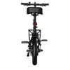 5TH WHEEL TRANSIT Folding Electric Bike - 700W Peak, 20 mph, 20 Mile Range, 265 lbs Capacity, with 14" Pneumatic Tires - 3 of 4