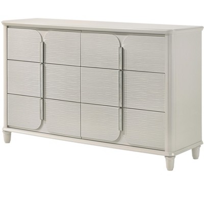 Laveda Pearl White Finish Dresser