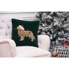 C&F Home 18" x 18" Dog With Light Embellished Christmas Throw Pillow - 4 of 4
