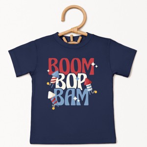 The Juniper Shop Boom Bop Bam Firework Toddler Short Sleeve Tee - 1 of 4