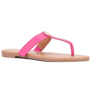 New York & Company Women's Adonia Flat Sandal - 1 of 4