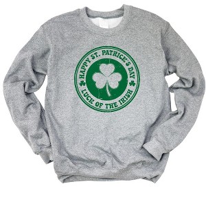 Simply Sage Market Women's Graphic Sweatshirt Luck Of The Irish St. Patirck's Day - 1 of 3