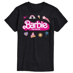 Men's - Barbie - Movie Logo Icons Short Sleeve Graphic T-Shirt - 1 of 4