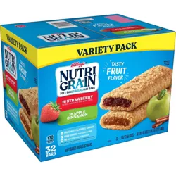Nutri-Grain Value Pack Strawberry and Apple Cinnamon Bars - 32ct