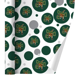 University of Vermont Catamount Logo Premium Gift Wrap Wrapping Paper Roll 30x72 - 1 of 4