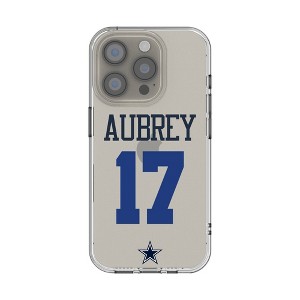 NFL Dallas Cowboys Players Game Tactic Clear Cell Phone Case for Apple iPhone - 1 of 4