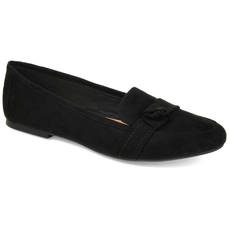 Journee Collection Womens Medium and Wide Width Marci Slip On Round Toe Loafer Flats, 1 of 10
