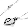 West Coast Jewelry Women's Cubic Zirconia Half Heart Best Friend Stainless Steel Necklace - 18" - 3 of 4