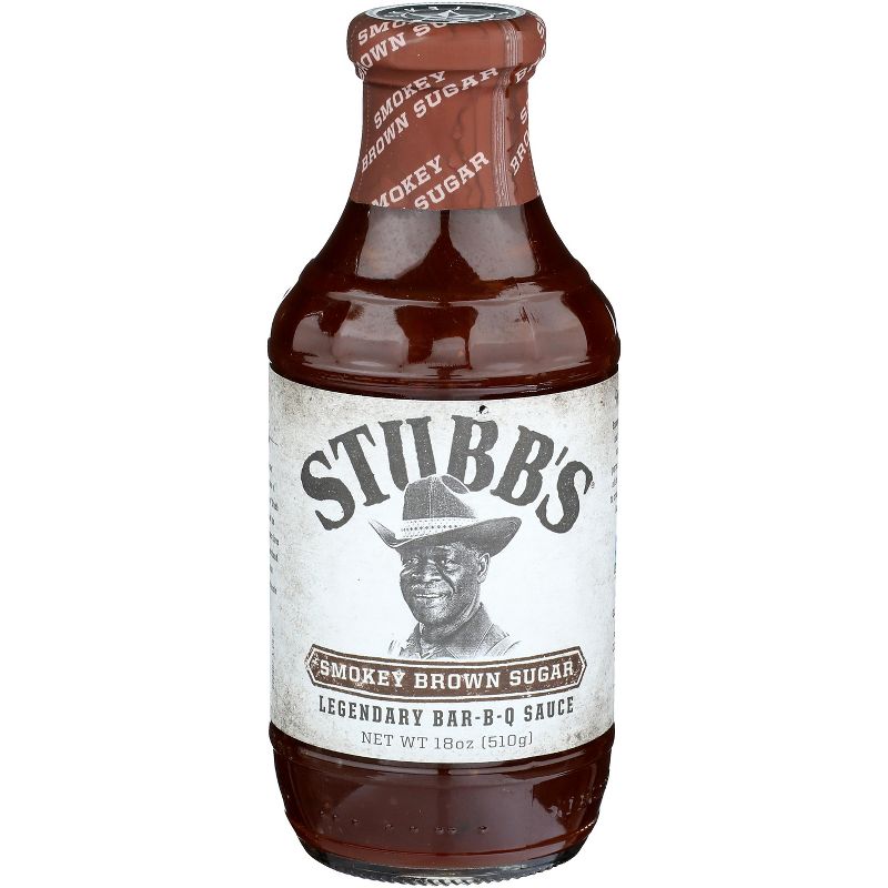 Stubb’s BBQ Sauce Smokey Brown Sugar - Case of 6 - 18 oz, 1 of 2
