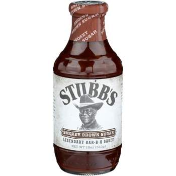 Stubb’s BBQ Sauce Smokey Brown Sugar - Case of 6 - 18 oz