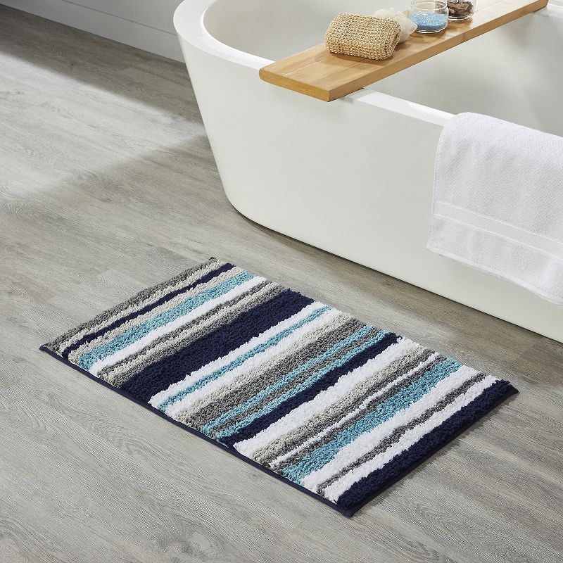 Griffie Collection 100% Polyester Tufted Bath Rug - Better Trends, 1 of 7