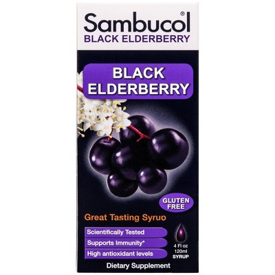 Sambucol Immunity Support Syrup - Black Elderberry - 4 fl oz