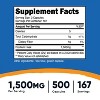 Nutricost Psyllium Husk Capsules (500 MG) (500 Capsules) - 2 of 4