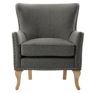 Kerrie Accent Chair Charcoal - Dorel Living, Grey
